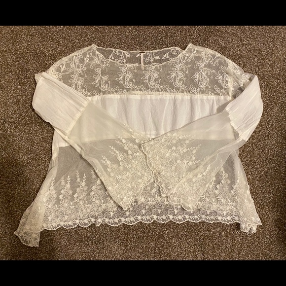 Free People Tops - Free People Lace Top XS